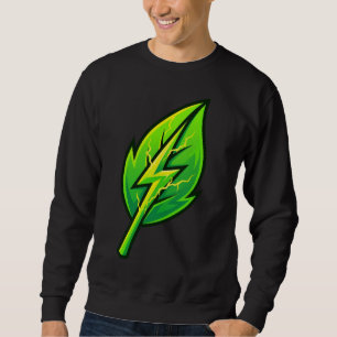 Sweatshirt Alimenté par les plantes et l'ambition végane