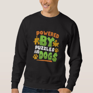 Sweatshirt Alimenté Par Puzzles Et Chiens Puzzle Puzzler Boar