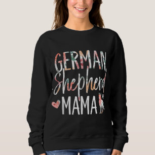 Sweatshirt Allemand Berger Mama Amoureux des chiens pour Mama
