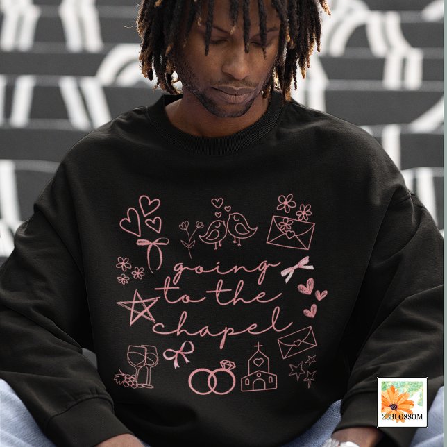 Sweatshirt Aller à la chapelle juste engagé (Créateur téléchargé)