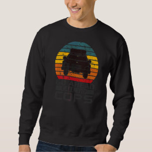 Sweatshirt Aller De L'Avant Appelez La Police Policière Appuy