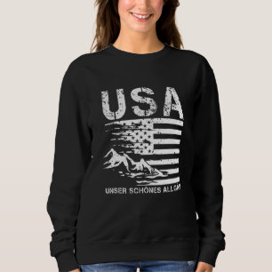Sweatshirt Allgäu Usa Notre Beau Allgäu Mountain Randonnée