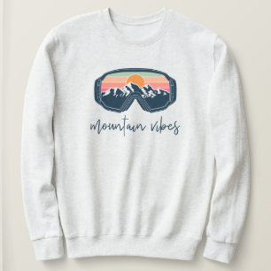 Sweatshirt ALLIE Mountain Vibes Ski Goggle Bachelorette Group