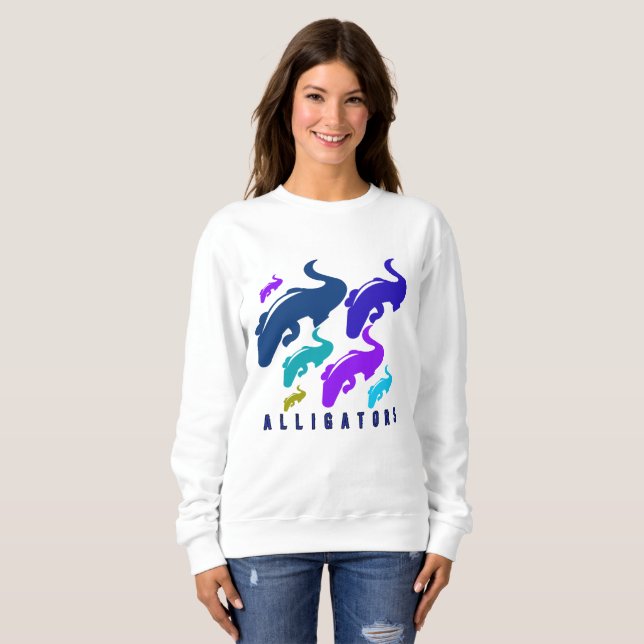 Sweatshirt Alligators (Devant entier)