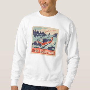 Sweatshirt Allons en bateau