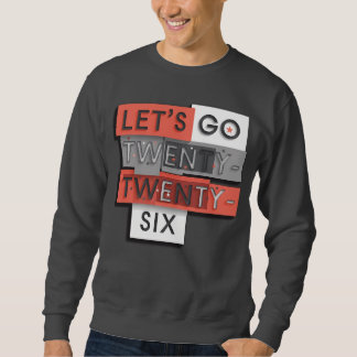 Sweatshirt Allons-y 2026 Conception Typographique Gras 2