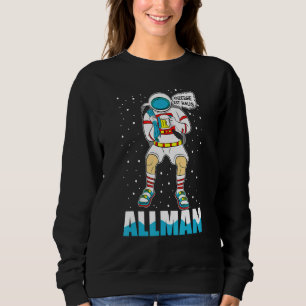 Sweatshirt Alman Astronaut Allemand Mème Afficher Sandals Cha