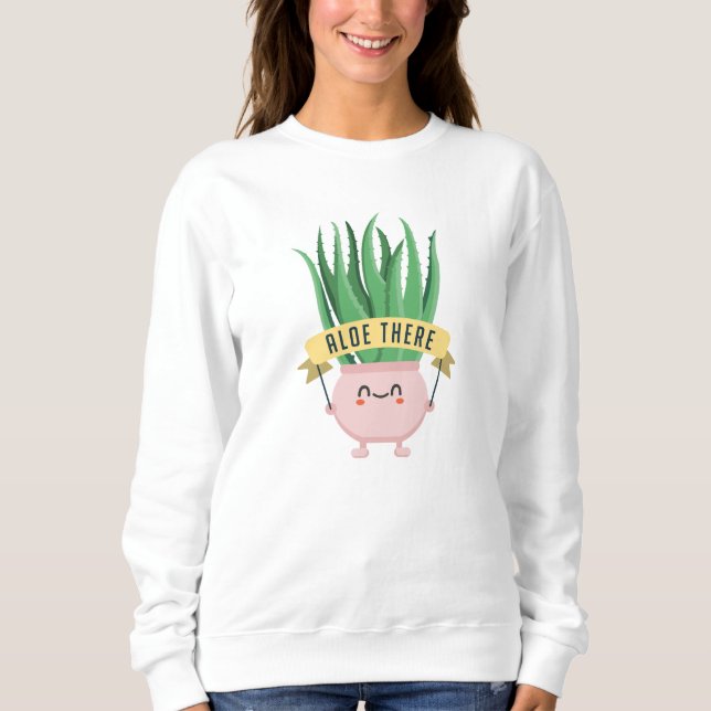 Sweatshirt Aloe là (Devant)