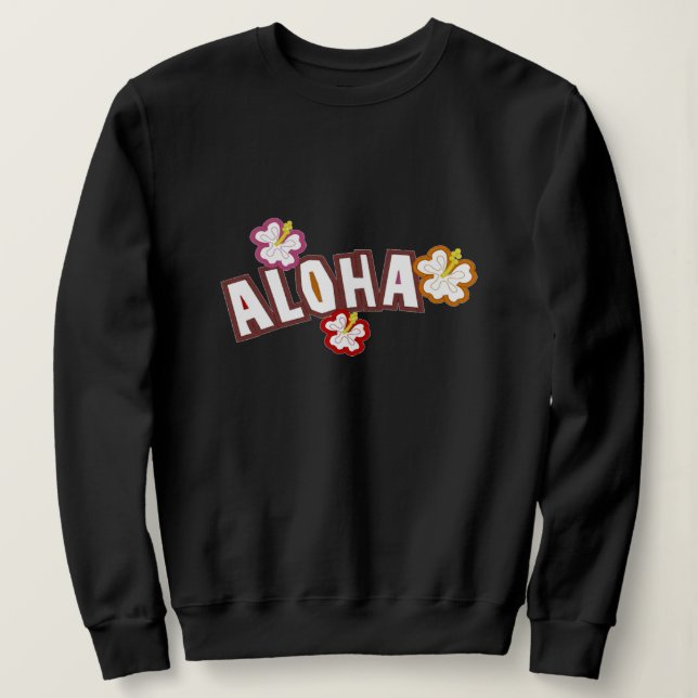Sweatshirt Aloha (Design devant)