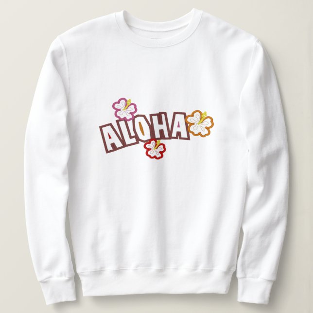 Sweatshirt Aloha (Design devant)