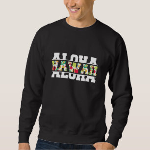 Sweatshirt Aloha Hawaiian Island Aloha Hawaii Beach 1
