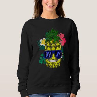 Sweatshirt Aloha Hawaiienne Aloha Tropical Honolulu Femmes M