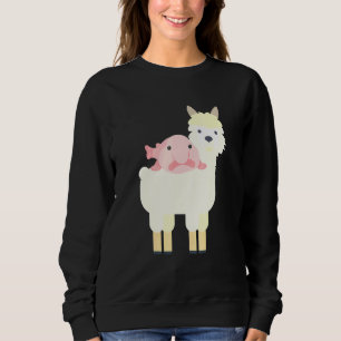 Sweatshirt Alpacas Alpaca Chaussettes Alpaca Blanket Alpaca M