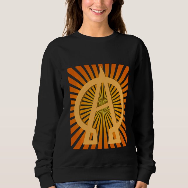 Sweatshirt Alpha Be The Top Of Your Game The Alpha Be The Bes (Devant)