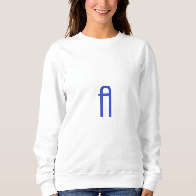 Sweatshirt alphabétique A (Devant)