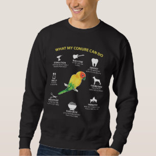 Sweatshirt Amant doué drôle d'oiseau de Sun Conure