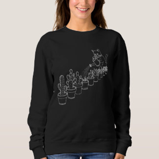 Sweatshirt Amateur de plantes Maison botanique Plante d'intér
