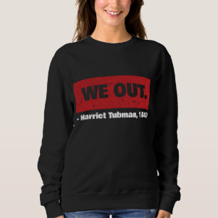 Sweatshirt Amateurs d'Histoire Noire : conception afro-améric