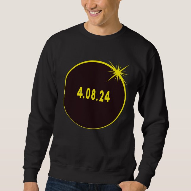 Sweatshirt America Totality Spring 4 08 24 Total Solar Eclips (Devant)