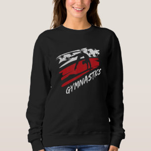 Sweatshirt American Flag USA Gymnastique patriotique Gymnasti
