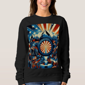 Sweatshirt American Trend Hoodie – Casual Street Style Sweats
