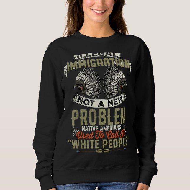Sweatshirt Amérindien (Devant)