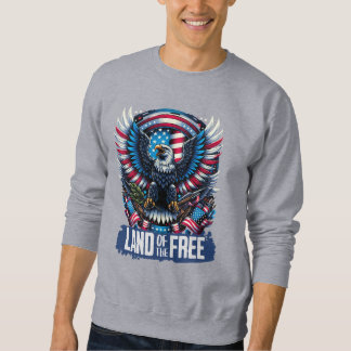 Sweatshirt Amérique terre de liberté