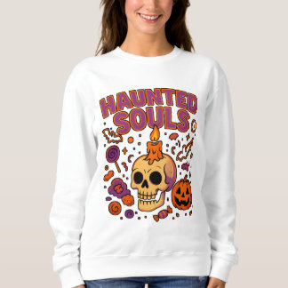 Sweatshirt Ames Hantées Halloween Vêtements Cute Unisex