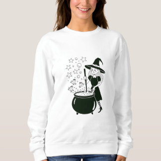 Sweatshirt Amical sorcier Stirring Magic Cauldron