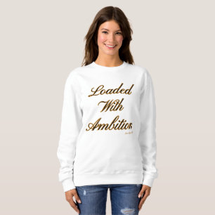 Sweatshirt Ammo Apparel USA chargé d'Ambition II Femme