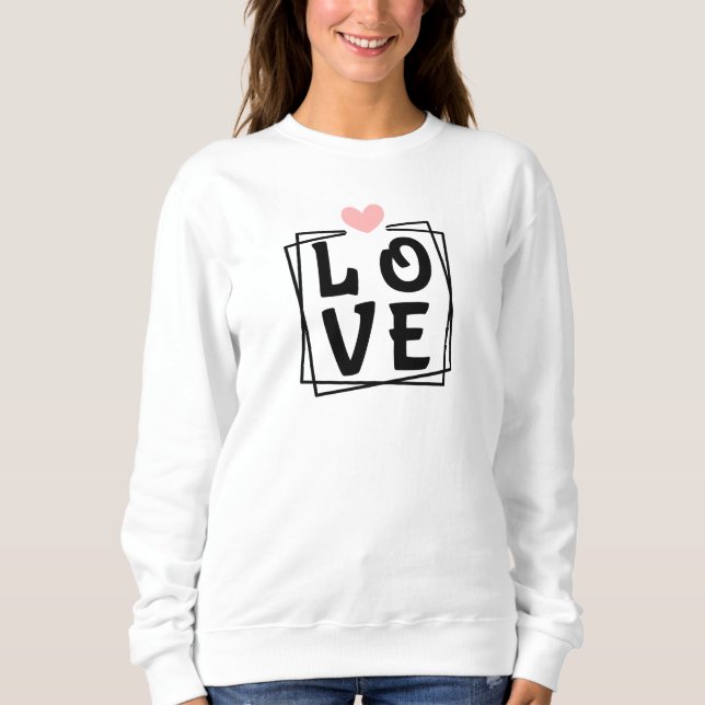 Sweatshirt Amour (Devant)