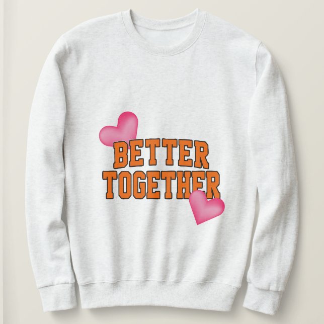 Sweatshirt Amour Aura (Design devant)