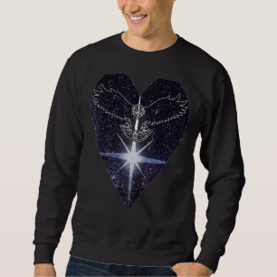 Sweatshirt Amour de l'aigle cosmique