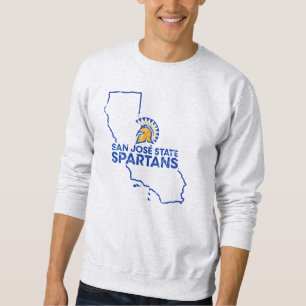 Sweatshirt Amour de Spartans d'état de San Jose