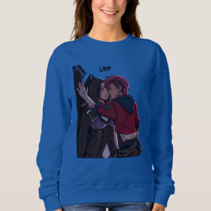 Sweatshirt Amour fille garçon