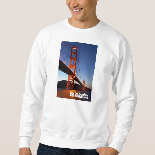 Sweatshirt Amour San Francisco (Devant)