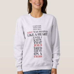 Sweatshirt Amour véritable