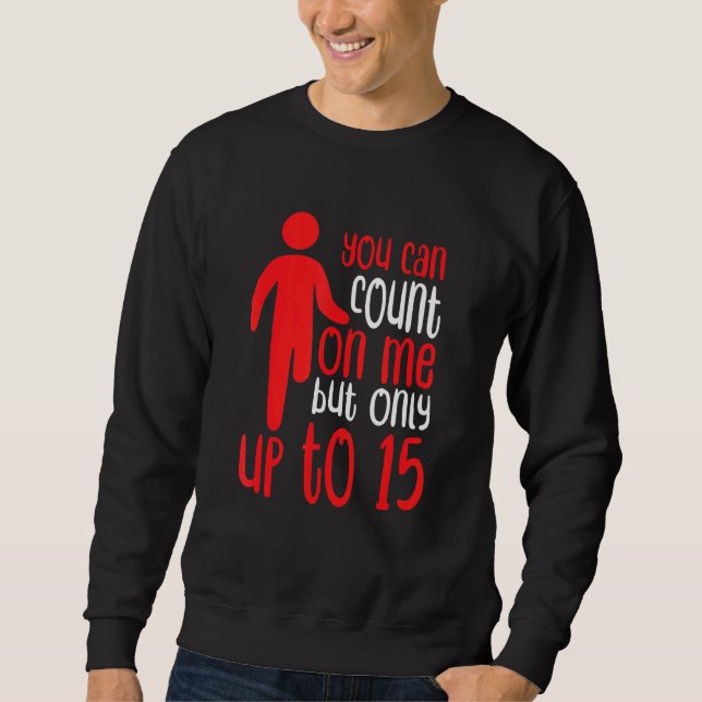 Sweatshirt Amputation de l'Humour de la jambe Soutien Plaisan (Devant)