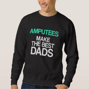 Sweatshirt Amputé Humour Pads Bras Leg Rétablissement amusant