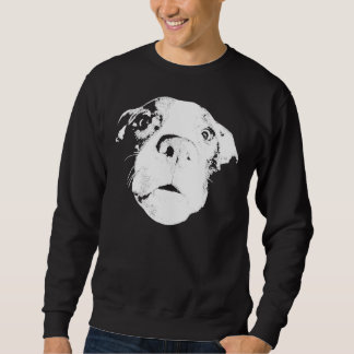 Sweatshirt Amstaff Face Amstaff Pit Funny