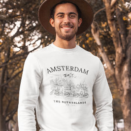Sweatshirt Amsterdam Cute Vintage Landscape