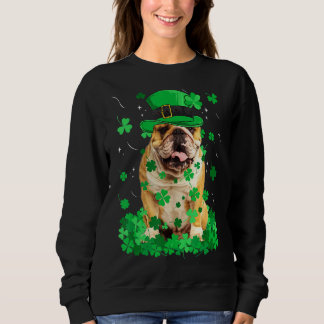 Sweatshirt Amusant Français Chien Chien Saint Patrick S Day I