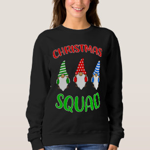 Sweatshirt Amusant Gnome Christmas Squad Correspondant Pajama