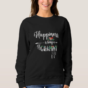 Sweatshirt Amusant Grand-Mère Le Bonheur Des Chemises Est D'Ê