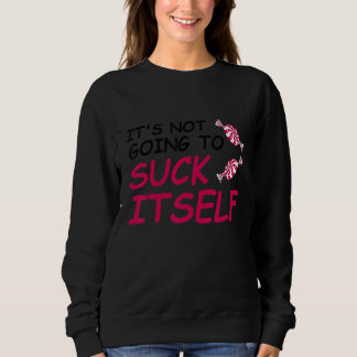 Sweatshirt Amusant Pepperment sucer Noël Adulte Humour Pun