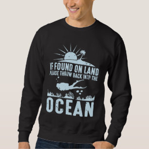Sweatshirt Amusant plongeur de plongée Gift Swimming Passion