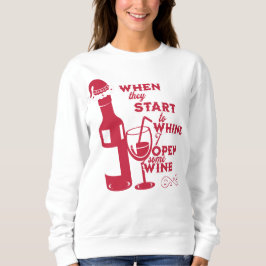 Sweatshirt Amusant Vin de vacances