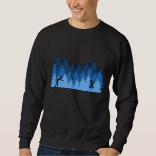 Sweatshirt Amusante Idée cadeau de golf de disque d'arbre Stu