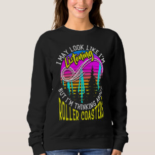 Sweatshirt Amusement Park Pensez à Roller Dessous de verre