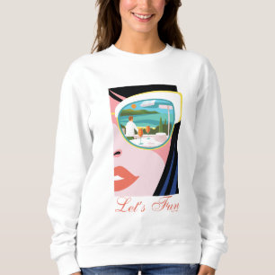 Sweatshirt Amusons-nous - Le Lotus Blanc